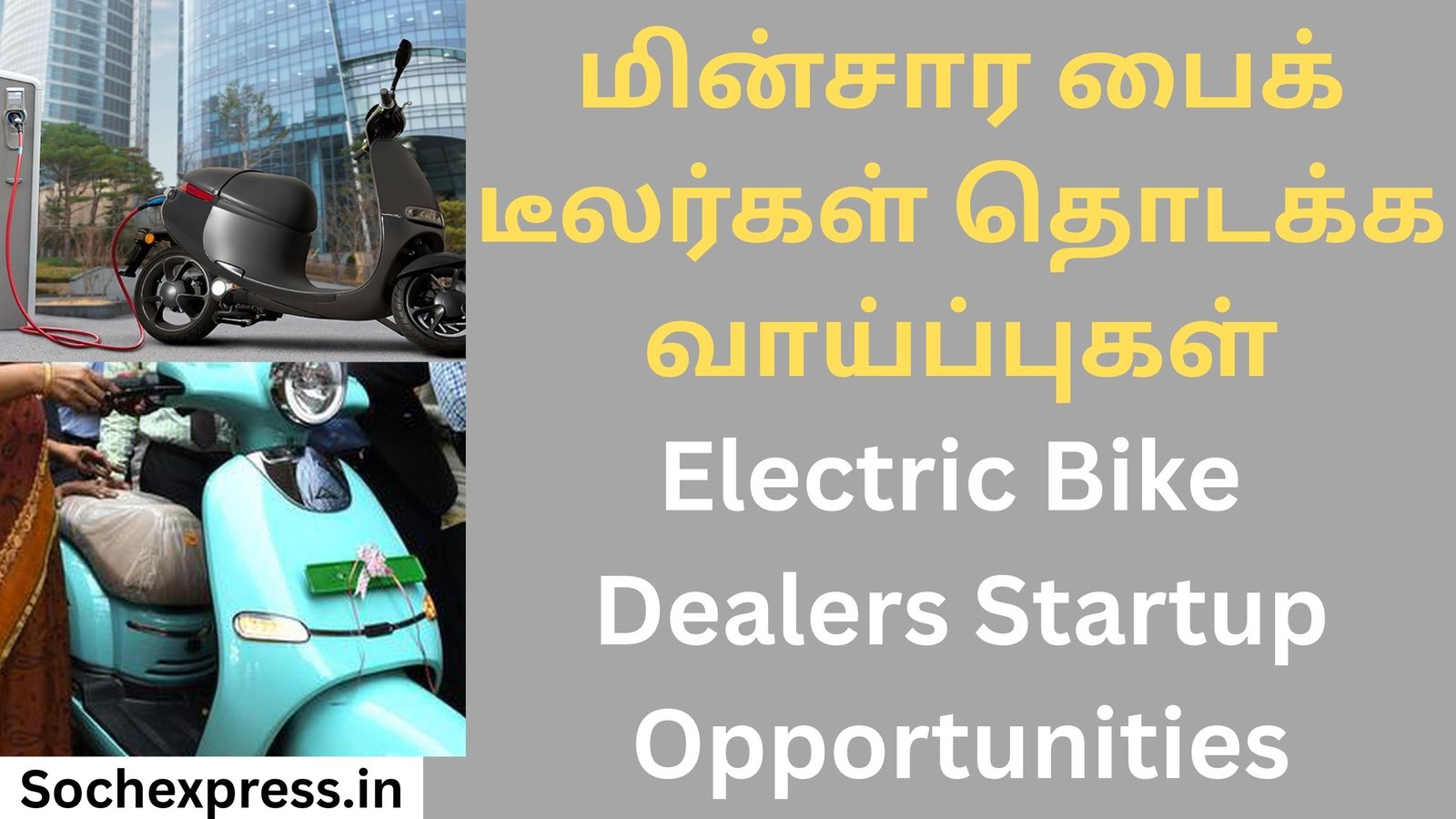 Electric Bike Dealers Startup Opportunities